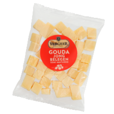 Vergeer kaasblokjes jong belegen